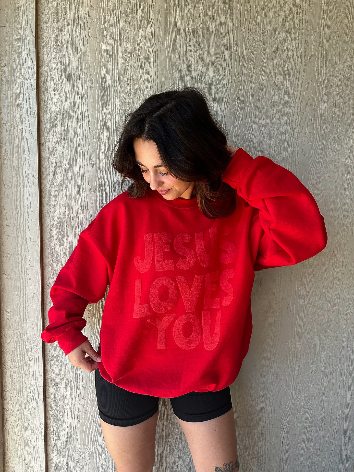 Jesus Loves You Crewneck